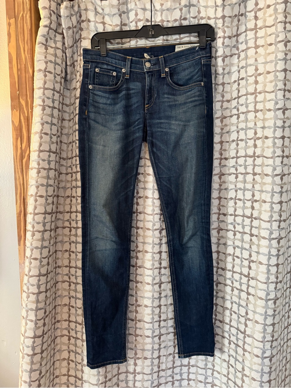 rag & bone Dark Indigo Skinny Jeans